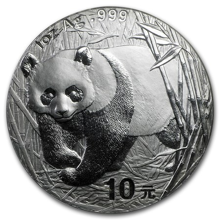 panda 1 oz 2001