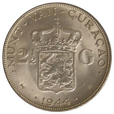 Curacao zilveren rijksdaalder 1944