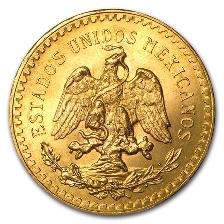 gouden mexicaanse 50 Pesos