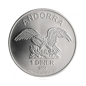 Andorra silver eagle