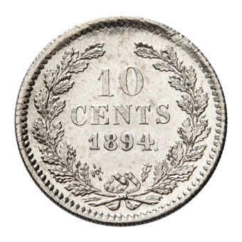 10 cent Wilhelmina
