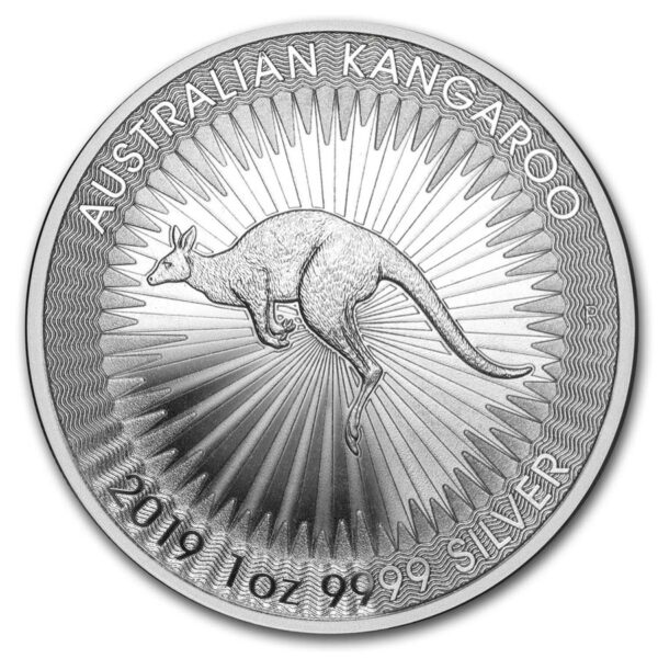 2019-1 oz kangaroo zilver