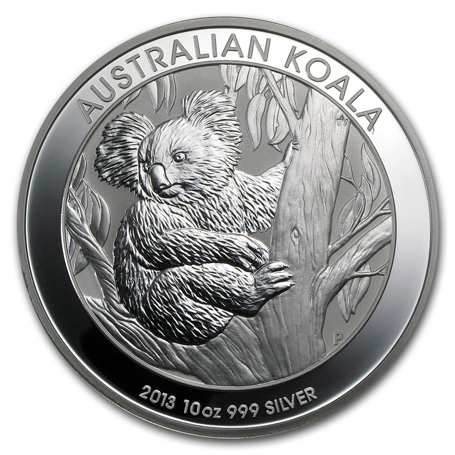 Koala 10 oz 2013 front 101munten koala 10 oz 2013