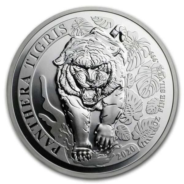 Laos Panthera Tiger 1 oz 2020