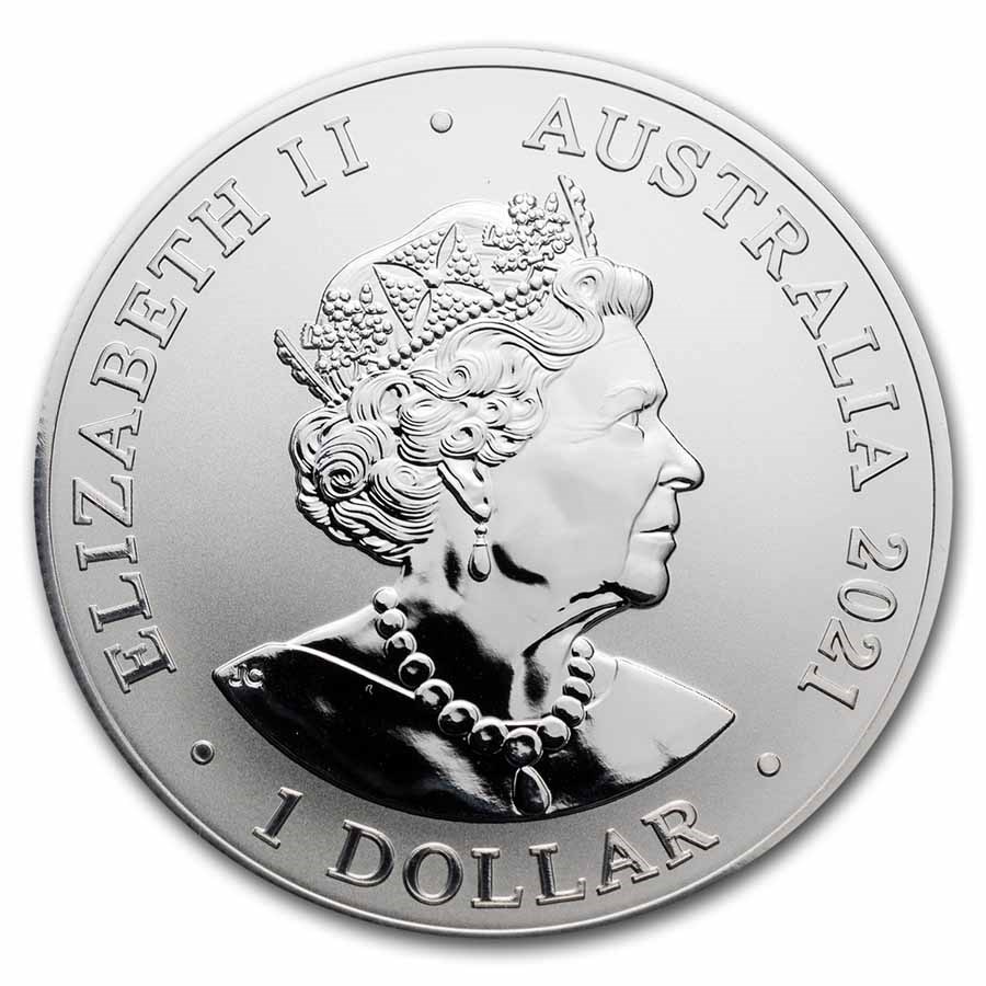 RAM Fraser's Dolphin 1 oz 2021 achterkant 101munten RAM Frasers Dolphin 1 oz 2021 achterkant 101munten