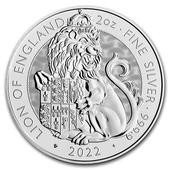 Tudor Beast Lion of England 2 oz 2022