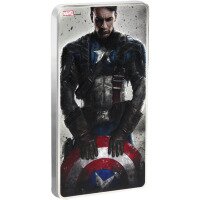 Marvel Serie Captain America 500 gram front 101munten Marvel Serie Captain America 500 gram front 101munten