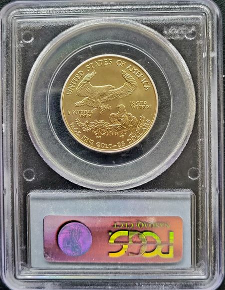 Gold Eagle 0.5oz 2006 PCGS MS69 101muntennl back Gold Eagle 0.5oz 2006 PCGS MS69 101muntennl back