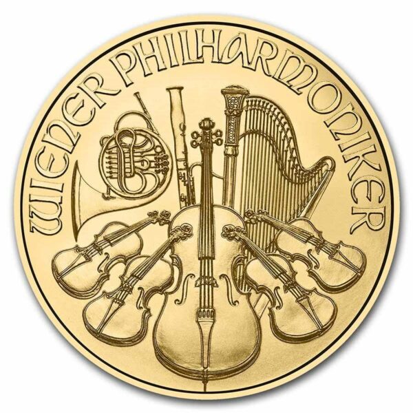gouden wiener philharmoniker 1/2 oz 2025