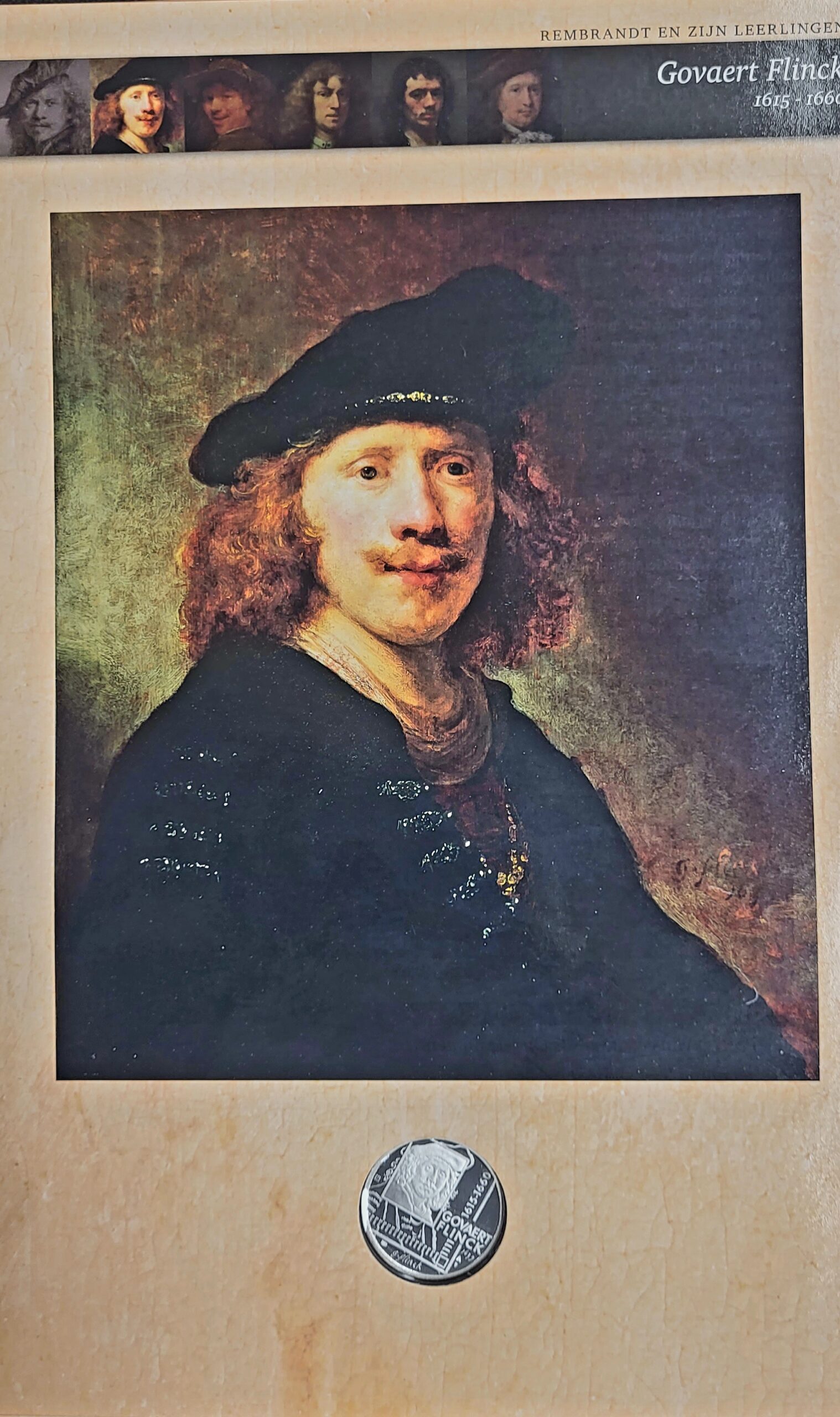 Rembrandt en zijn leerlingen zilveren penningen Rembrandt en zijn leerlingen zilveren penningen scaled
