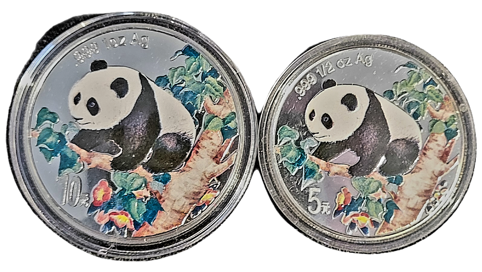 Chinese Panda 1998 gekleurd -front Chinese Panda 1998 gekleurd