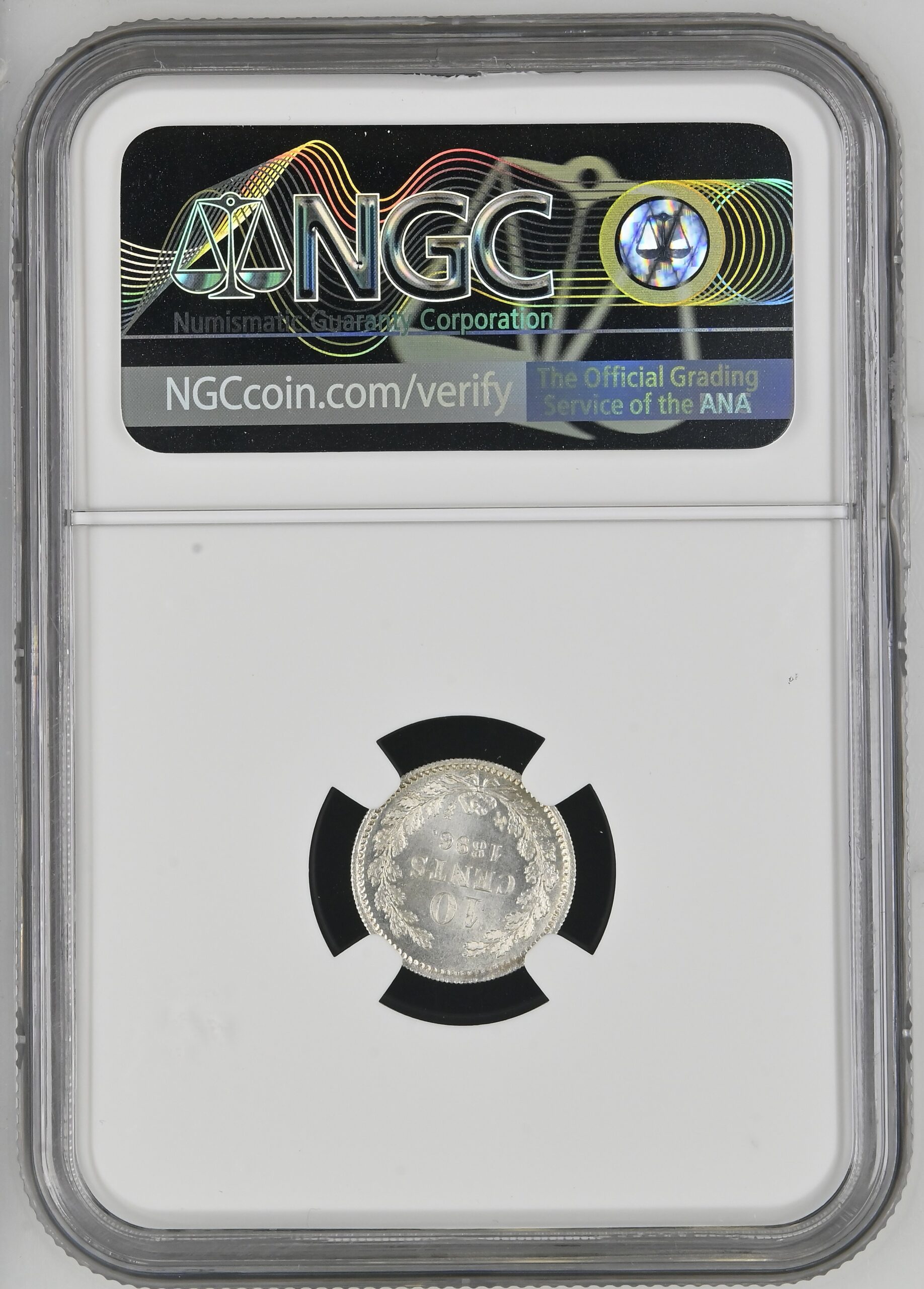 10 cent 1896 MS65 NGC1 10 cent 1896 MS65 NGC