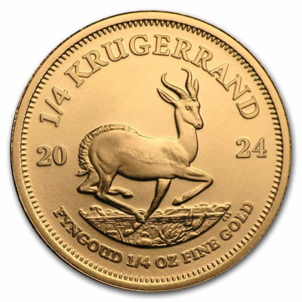gouden krugerrand 1/4 oz 2024
