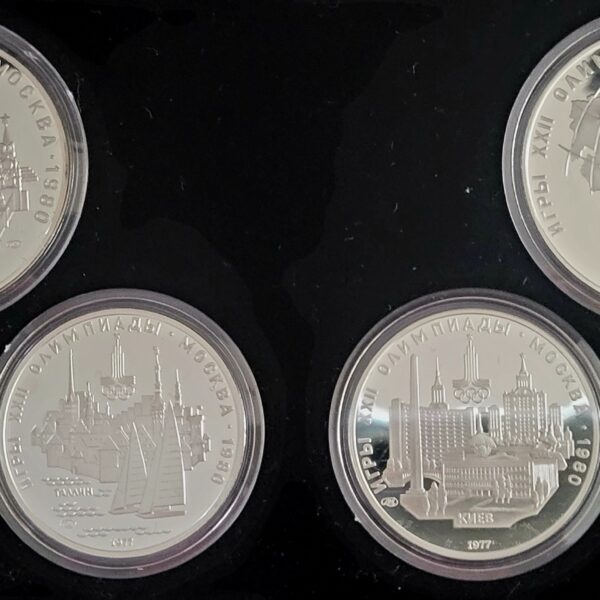 5 en 10 roebels olympische-spelen