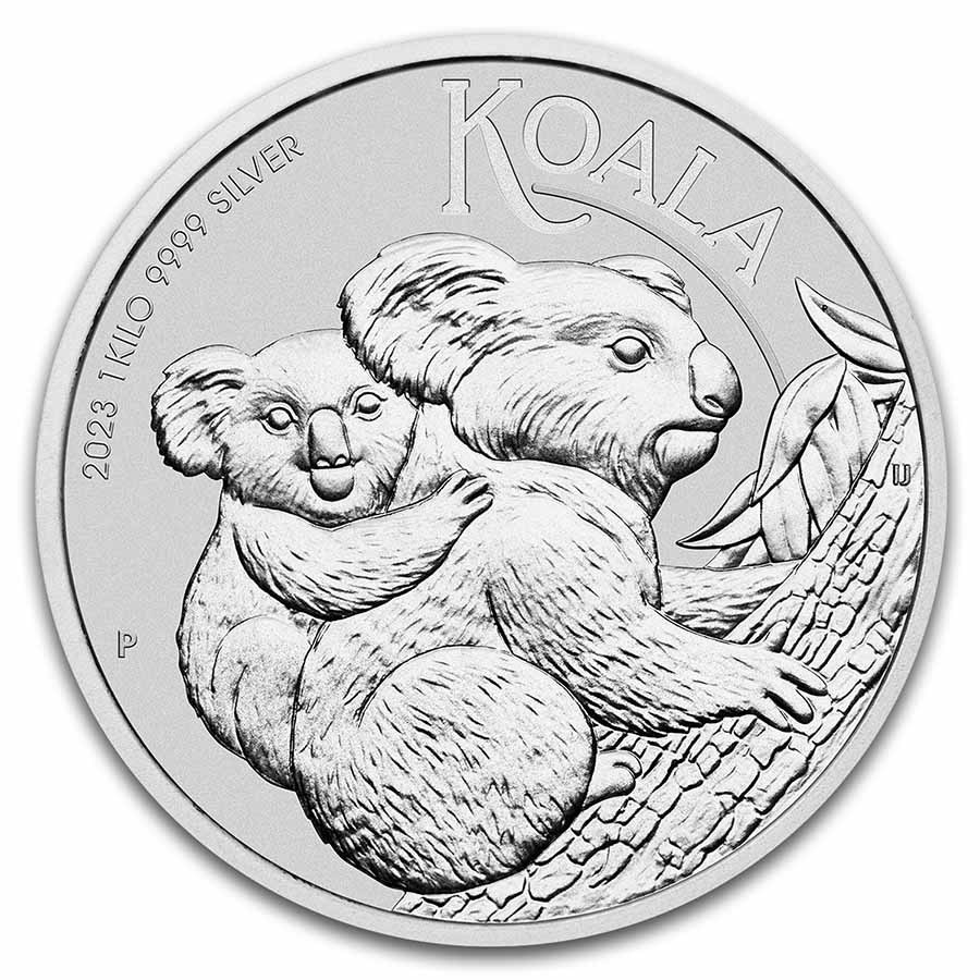 Koala 1 kg 2023 front 101munten Koala 1 kg 2023