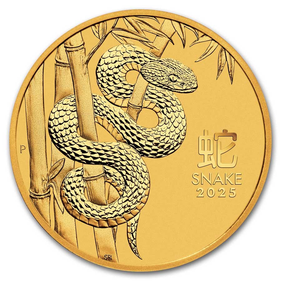 year of the snake bullion 1 oz goud 2024 -front year of the snake