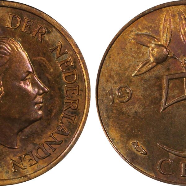 5 cent 1953 Proof PR65 RB PCGS