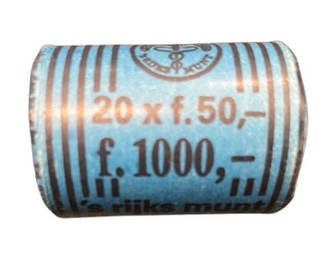 zilveren 50 gulden 1987 muntrol