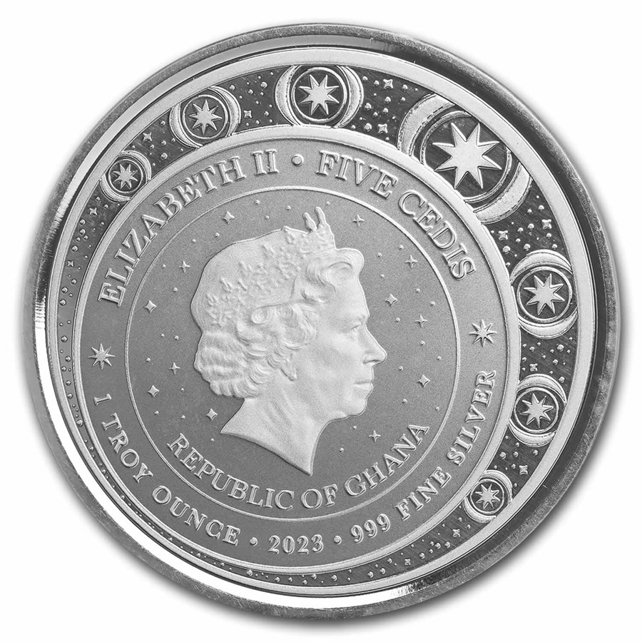 Ghana Magical Unicorn 1 oz back 101munten Ghana Magical Unicorn 1 oz 2023