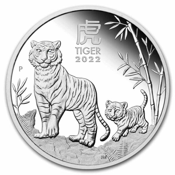 Year of the Tiger 1/2 oz 2022 Proof
