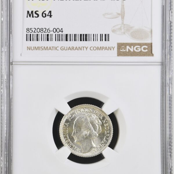 25 cent 1945 MS64 NGC
