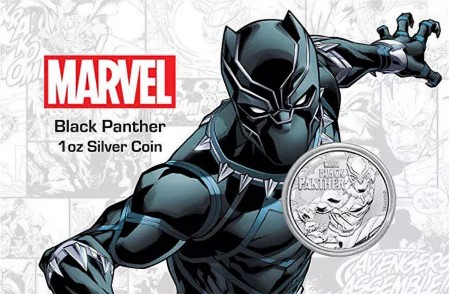 Black Panther 1 oz 2018 Coin Card
