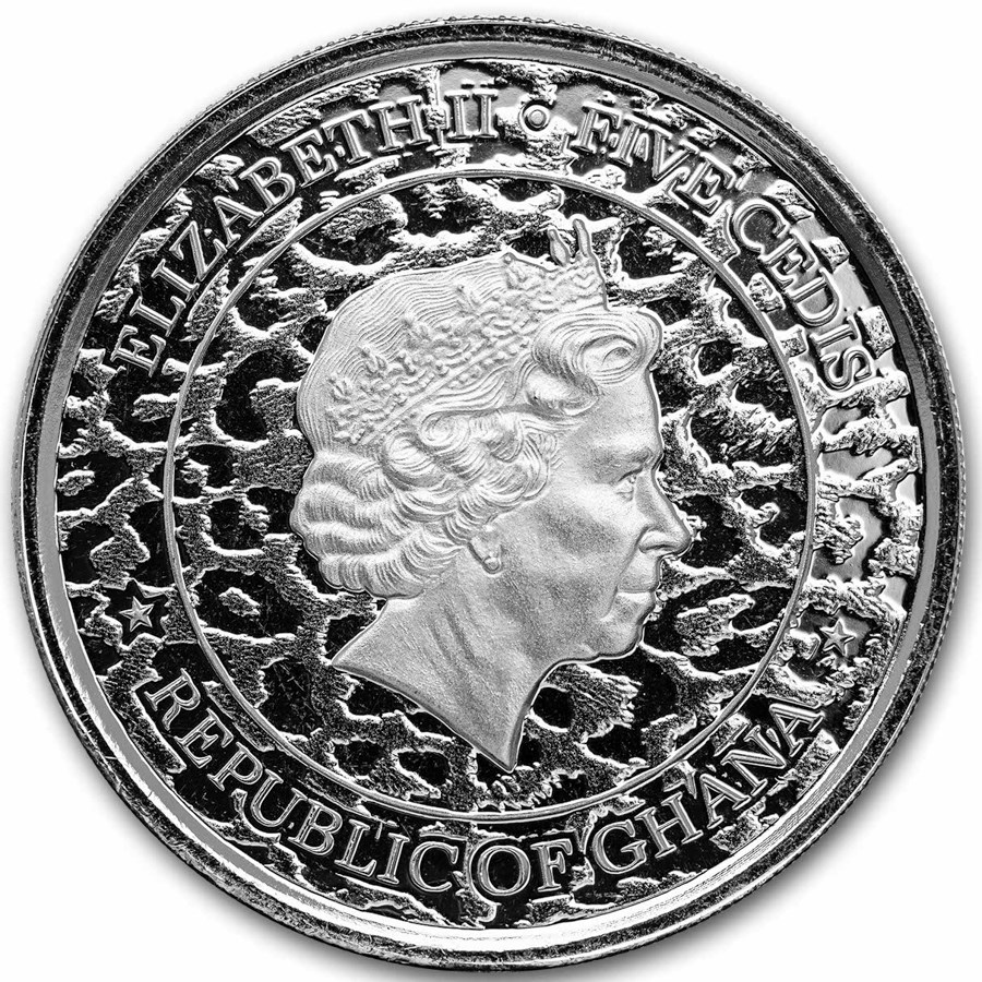 Ghana African Leopard 1 oz 2022 back 101munten Ghana African Leopard 1 oz 2022 back 101munten